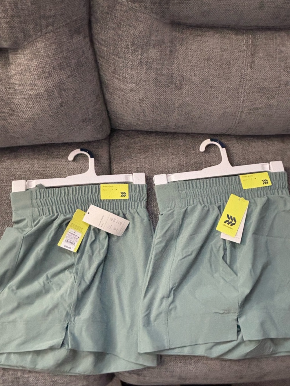Women  Shorts in Sage Green 2 for $20